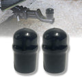 RV Trailer Hitch Ball Cover, Waterproof Heavy Duty Towball Protect Cap for Trucks, Boat, Caravan (2inch Dia), Black, 2 Inch (54343) Count of 2