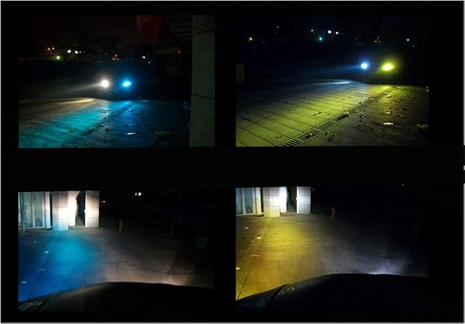 12 by 48 Inches Self Adhesive Headlight, Tail Lights, Fog Lights Tint Vinyl Film - Image 5