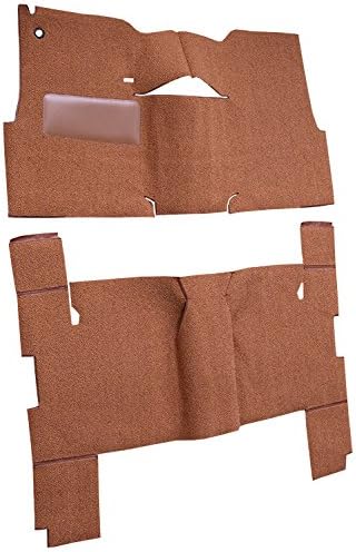 Replacement Auto Carpet Floor Liner - Cut and Sewn Loop - fits 1957-1957 Chevrolet Bel Air 4 Door Wagon (Aqua)