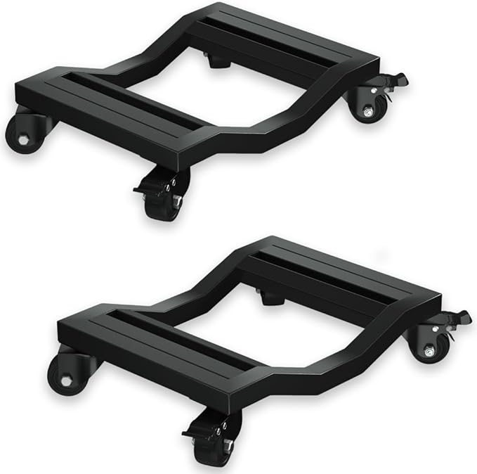 I'EZONK Industrial Stainless Steel Car Dolly Set of 2-6, 084kg Capacity | Pro by CHUANGQI-BRAND