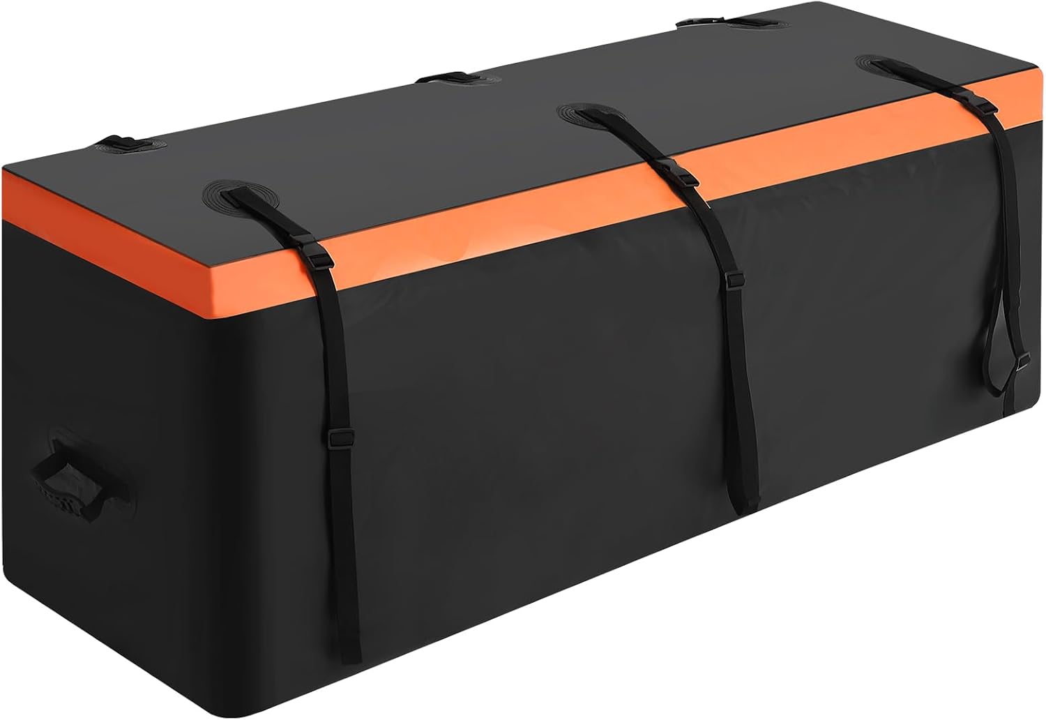 GarveeTech GarveeTech Hitch Cargo Carrier Bag 21 Cu Ft - Large Storage Space, Heavy Duty Waterproof Cargo Traveling Bag for Car Truck SUV ' Hitch Baskets, 6 Reinforced Straps