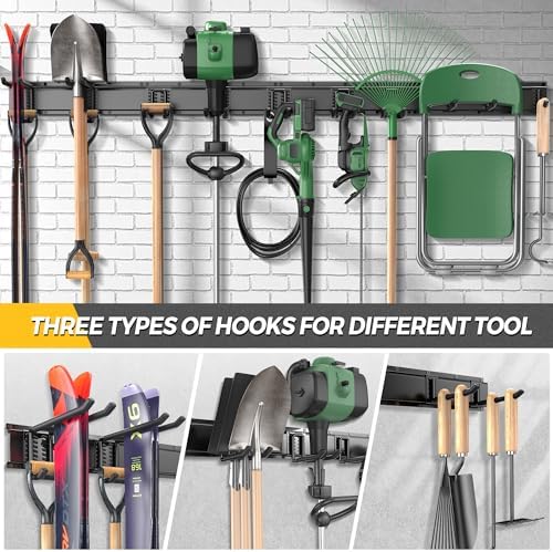 lbt 66" garage tool organizer wall mount, package contents