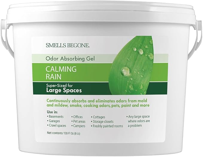 SMELLS BEGONE 1-Gallon Odor Absorber Gel by SMELLSBEGONE