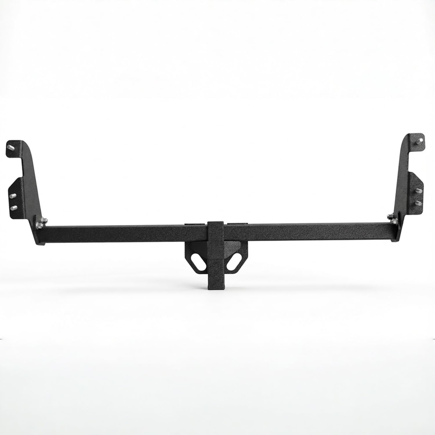Class 3 Black 2 Inch Receiver Tube Rear Bumper Trailer Tow Hitch