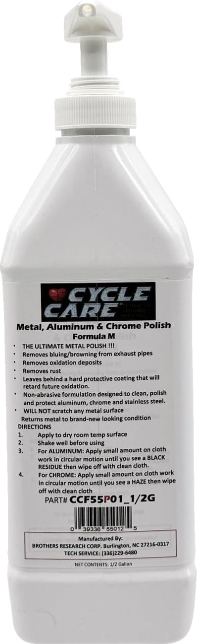 CCF55P01_1/2G Formula M Aluminum/Chrome Polish - 1/2gal