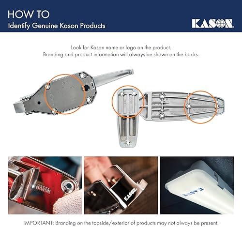 kason 1095 spring action door closer, 11095000013, side view