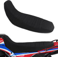 xitomer PVC Leather Seat Cover Anti-Slip Seat Cover Compatible with CRF 300L Rally 2021 2022 2023 2024 (Black) (not for CRF300L)