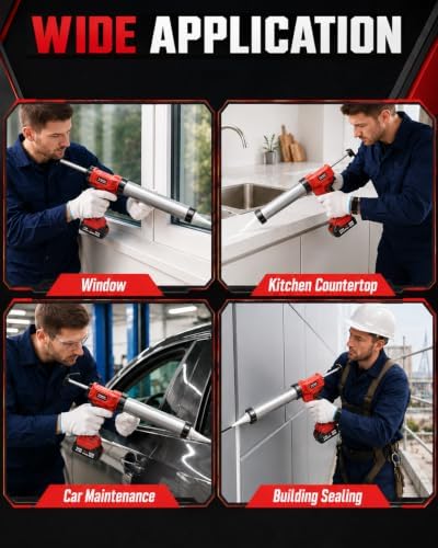 29 oz cordless caulking gun w/2 x 2.0ah, view 9