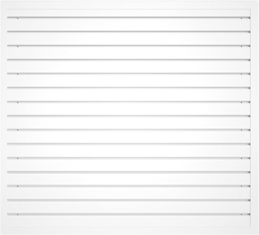 NeatiEase Slatwall Panel Wall Storage Systems, 4 x 4ft Slat Wall Paneling