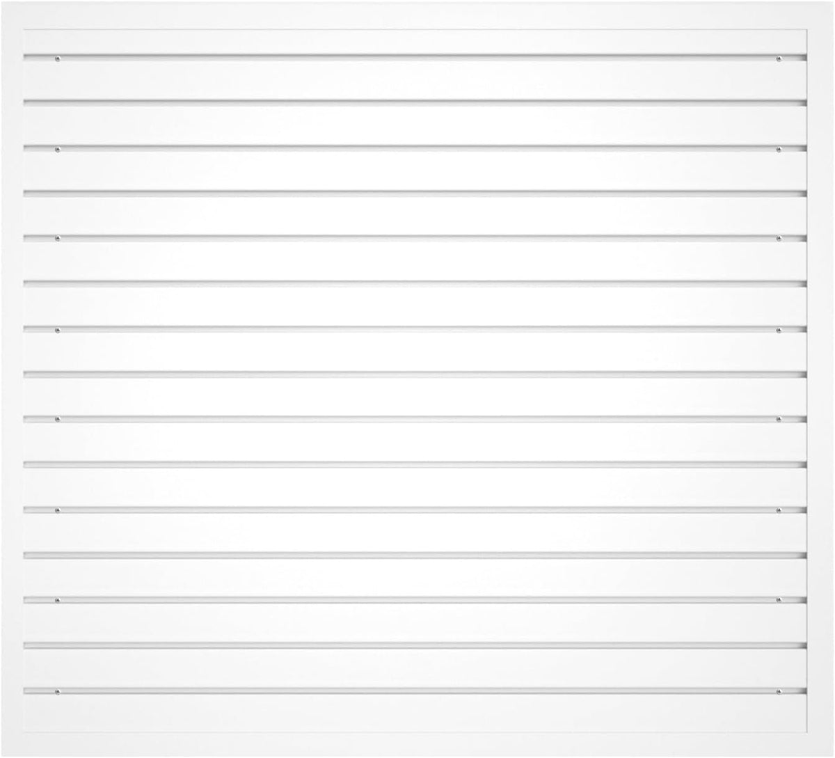 NeatiEase Slatwall Panel Wall Storage Systems, 4 x 4ft Slat Wall Paneling