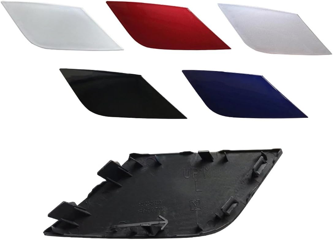 Front Bumper Tow Hook Hole Eye Cover Cap for Toyota Camry SE XSE 2018 2019 2020 (Pearl White, Right)