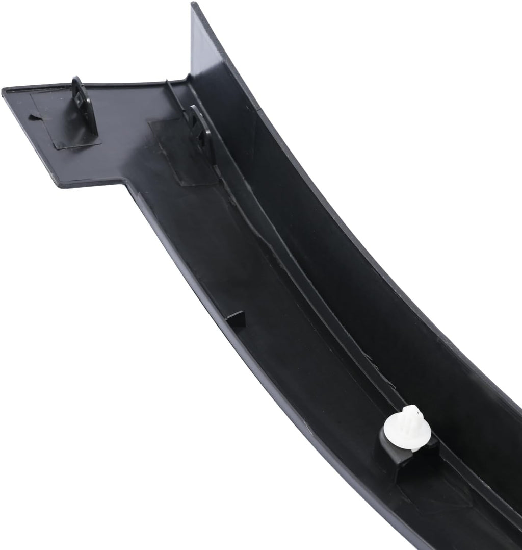 Front Right Passenger Side Fender Wheel Flare Molding w/Sensor Hole 1035289-00-L Fit for Tesla Model X 2016 2017 2018 2019 2020 2021 Black Wheel Molding Trim Replace 1034430-00-F 103528900L