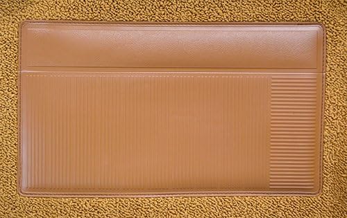 Replacement Auto Carpet Floor Liner - Molded Loop - fits 1964-1967 Dodge D100 Series Regular Cab (Black)