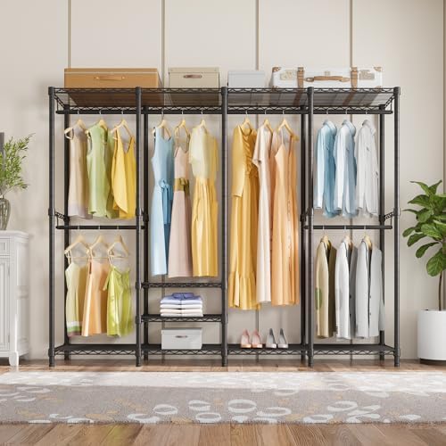 vipek v40 heavy duty clothes rack, modular closet, package contents