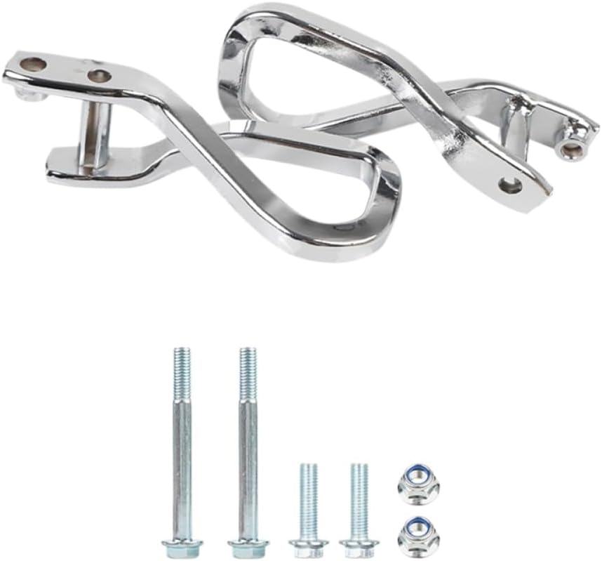 Front Drag Recovery Hook 84280203 Compatible with Sierra 1500 2019 2022 Front Trailer Mounting Device Silver