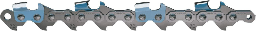 oregon chainsaw chain, 3/8" pitch, .050" gauge, 100-foot, side view