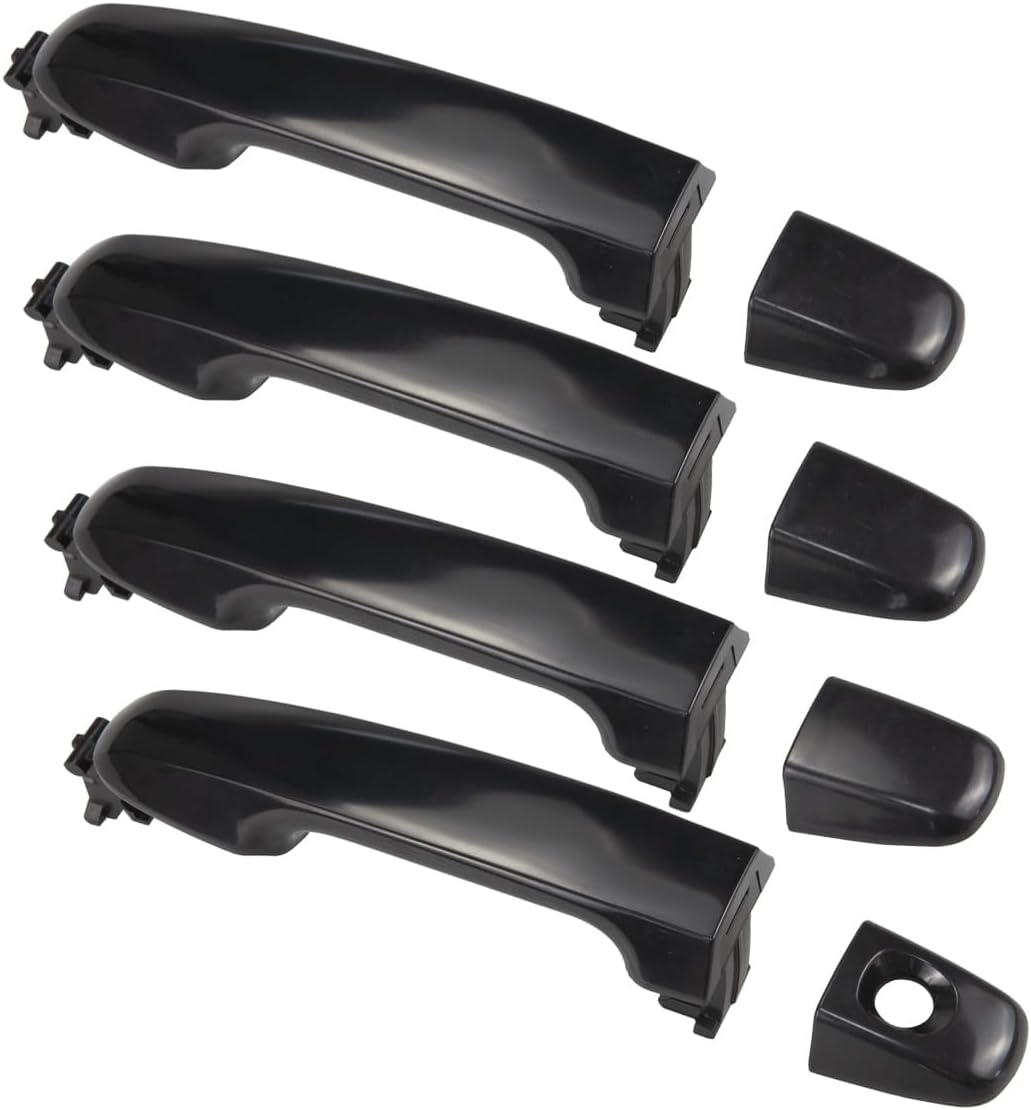 RLB-HILON 1Set Exterior Door Handle Compatible with Toyota Camry 2012 2013 2014 2015 2016 2017 Year