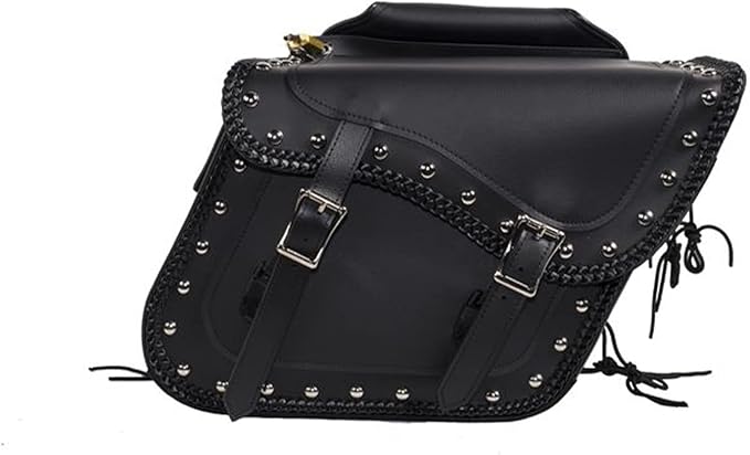 Synthetic Leather Motorcycle Luggage Bag by GARGOYLEBELLS
