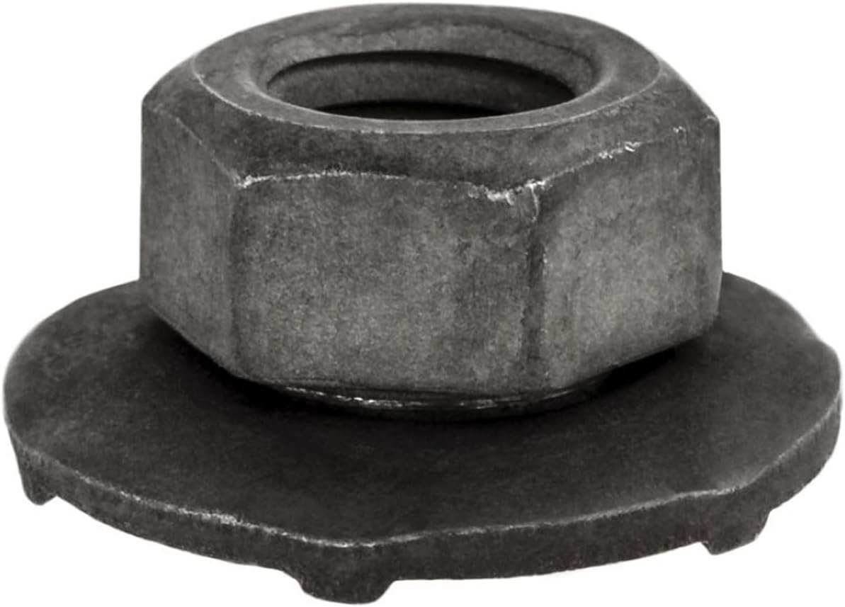 Auveco # 12595 M6-1.0 Free Spinning Washer Nut 16mm Outside Diameter Qty 25