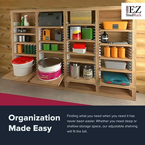 made in usa | ezstudrack adjustable between stud on a desk or shelf