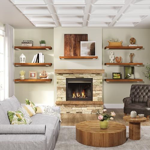 goovilla shelf bracket, floating shelf brackets 8 inch, package contents