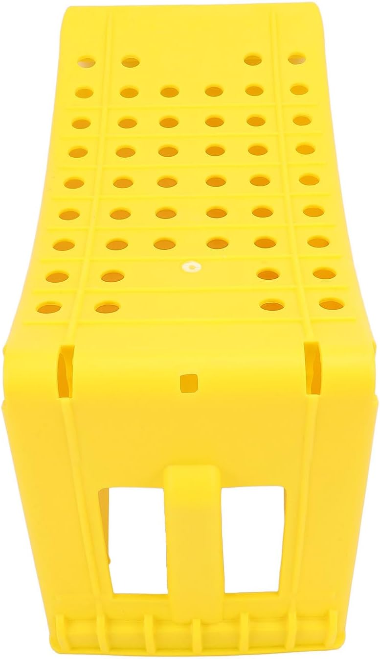Fabater Wheel Chocks, 2Pcs Heavy Duty Stoppers, Trailer Accessories RV Leveling Blocks with Anti Slip Grid Grip for RV Trailer Truck Car