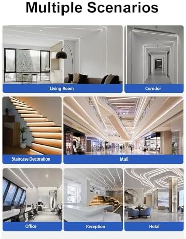 Waterproof Flexible LED Neon Silicone Tube - Outdoor Decoration Light Strip Housing, 1-5m Length, No Light Spots