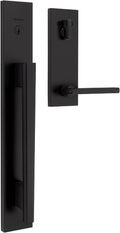 kwikset careus front door lock handle and deadbolt, main product view