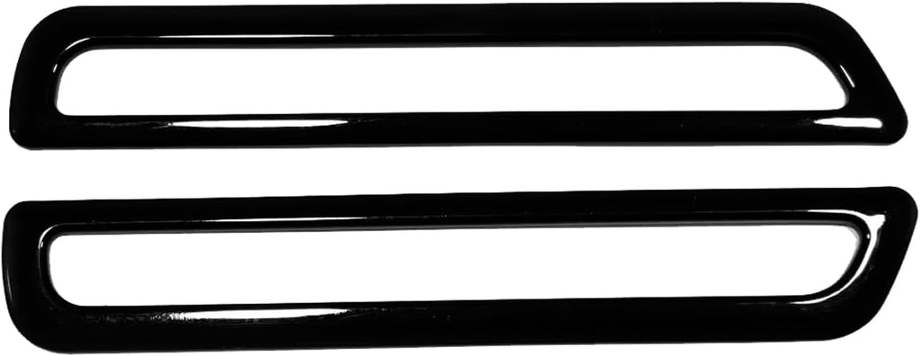 L2R for Honda CRV CR-V (2023-2026) Rear Fog Light Lamp Frame Cover Trim Overlay ABS Car Exterior Accessories 2 PCS (Glossy Black)