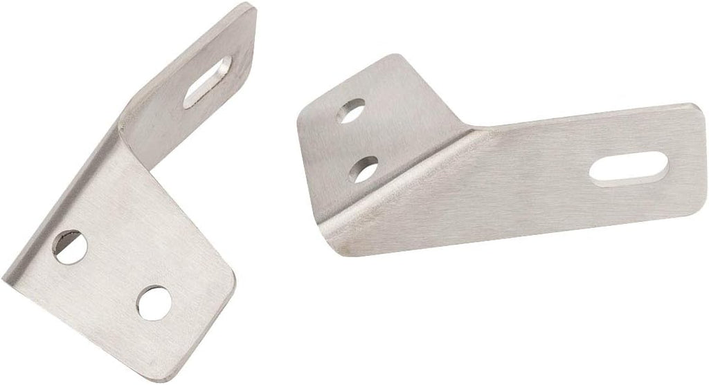 Stainless Steel Right/Left Side Broken Fender Saddlebag Rail Support Brackets Strut Fit for Harley Touring Street Glide + Road Glide + Electra Glide + Ultra Glide + Road King (1985-2008)