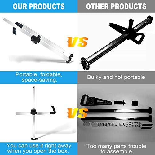 zozen foldable drywall cutting tool, aluminum body, with10pc, package contents