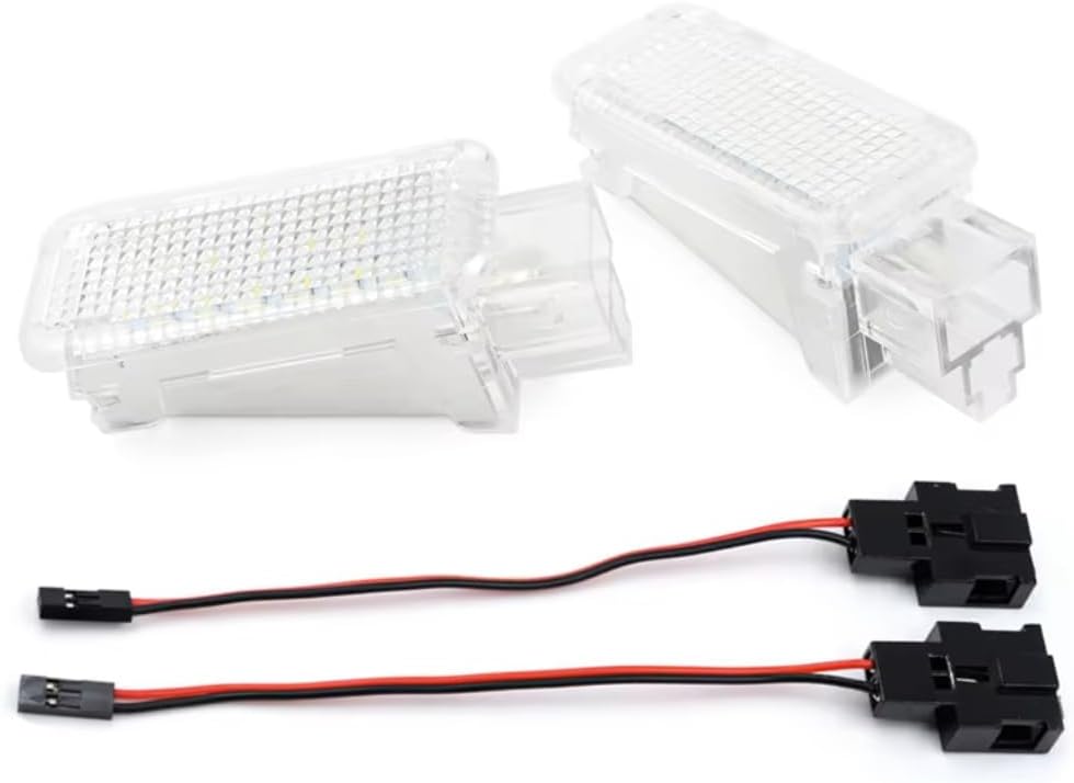 Car Trunk Light for Porsche 987 Boxster 987C Cayman 997/955/957 Carrera, 2pcs Door Courtesy Luggage Trunk Footwell Light