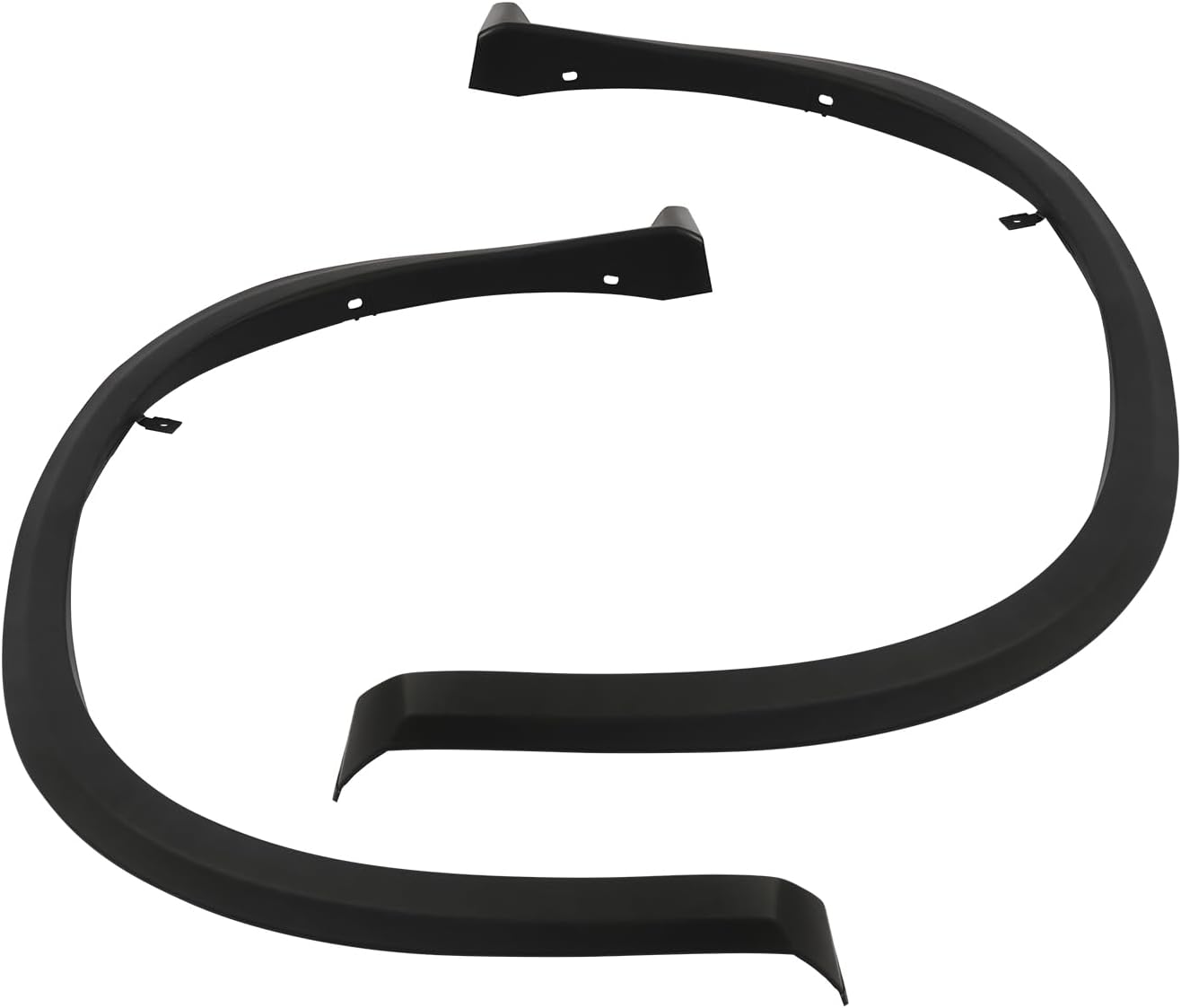 Front Fender Flare Molding Trim for Infiniti QX50 2019 2020 Left Driver Side and Right Passenger Side Front Fender Flare Molding Arch Trim Replacement Black 638615NA0A 638605NA0A
