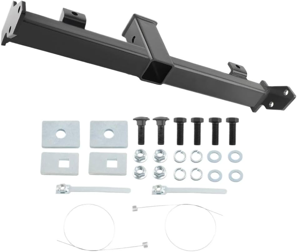Class 3 Trailer Tow Hitch 2 Inch Receiver Compatible with JK 2007 2008 2009 2010 2011 2012 2013 2014 2015 2016 2017 2018