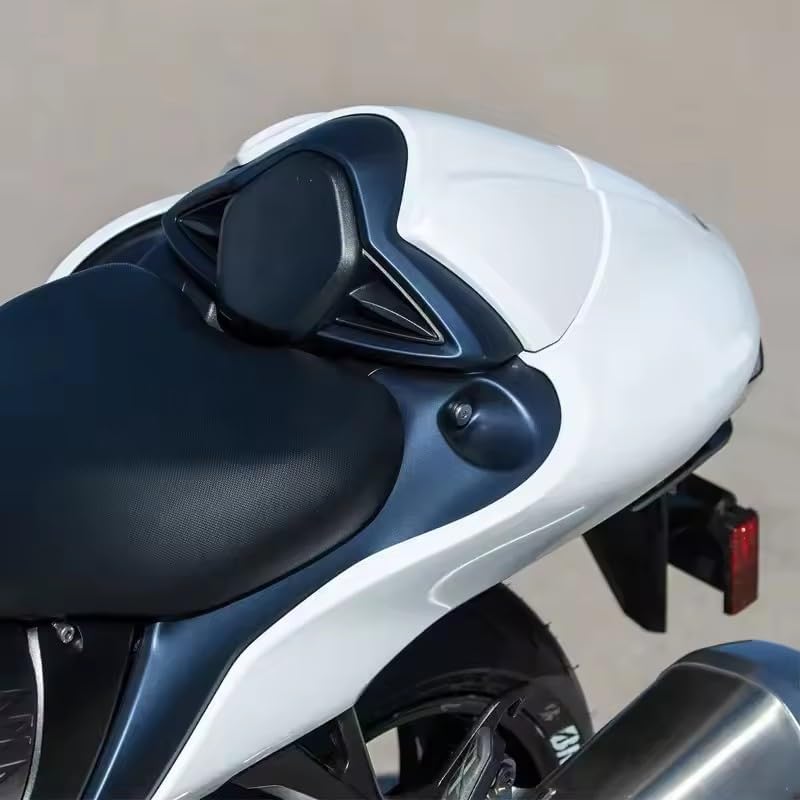 for Suzuki Hayabusa GSXR1300 GSXR 1300 GSX-R1300 2021 2022 2023 2024 Motorcycle Rear Passenger Cowl Seat Back Cover Fairing Part (Glossy Black)