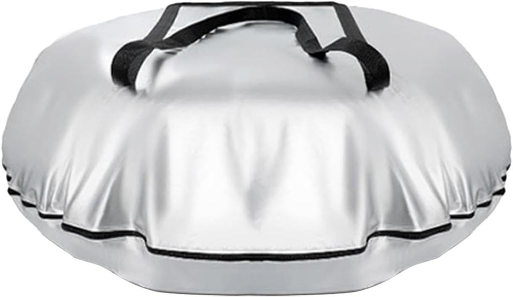 Spare Tire Bag - Heavy Duty 600D Oxford Waterproof Wheel Cover with Handle, Portable RV Tire Storage Protector for Car Trailer Camper RV Sedan Garage Use, Dustproof Scratch Resistant