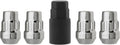 DPAccessories Locking Lut Nuts Compatible with 2004-2015 Nissan Titan | for Factory Aluminum Wheels Only | Set of 4 Chrome Wheel Locks & 1 Key | DNITTN01F-CH/LK1