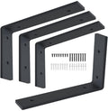 12 inch shelf bracket heavy duty l shelf, main product view