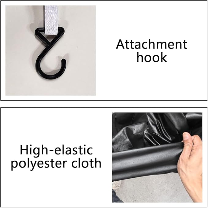 Motorcycle Cover Soft Stretch Waterproof Motor Cover Dustproof Durable - Image 5