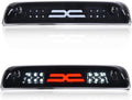 PIT66 3rd Brake Light, Fit 2014-2020 Chevy Silverado/GMC Sierra | X Type Led Bar High Mount Stop Light Rear Tail Cargo Lamps Black Smoked Lens Black Housing