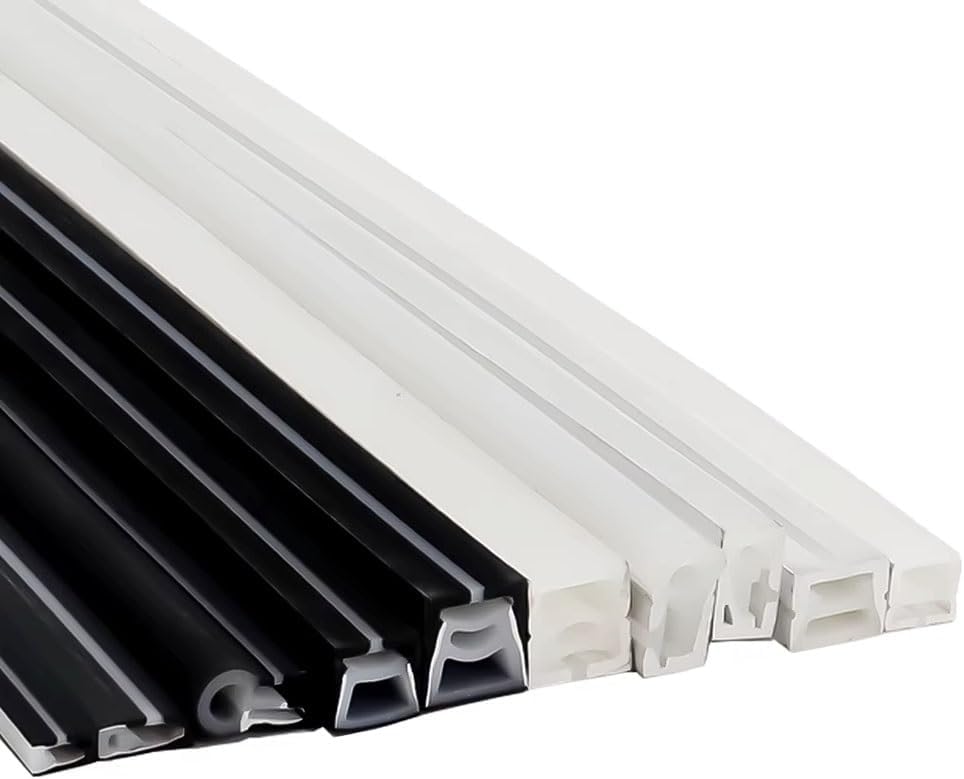 LED Neon Flex Tube - Waterproof Silicone Light Strip | White,0513-5m