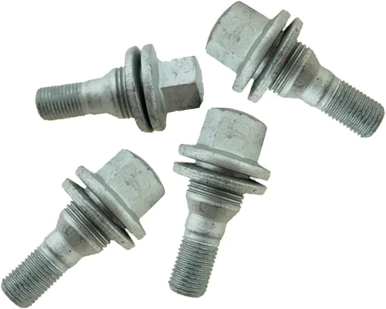 Wheel Bolts Nuts Compatible with Citroen for C2 C3 C4 C5 C6 Wheel and Bearing Mounting Bolt Replacements Steel Tire Bolt Replacements Tire Bolts OEM: 540567