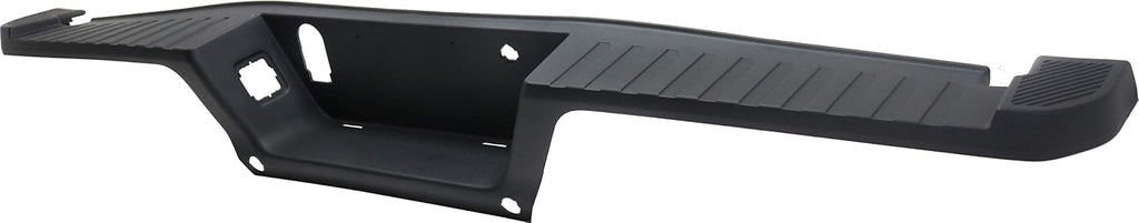 Evan Fischer Bumper Step Pad Compatible With 2015-2020 Ford F-150, Center With Parking Aid Sensor Holes and Towing Package FO1191144