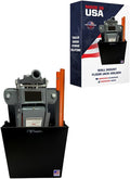 Pit Posse PP3351BK Aluminum Wall Mount Floor Jack Holder Pouch Stabilizer by PITPOSSEMOTORSPORTS
