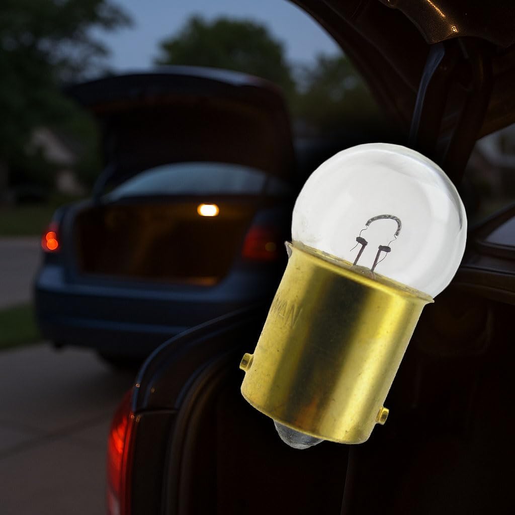 Replacement for GE 16287 (#98), BA15S Single Contact Bayonet Base, G6 Clear Automotive Light Bulb (2 Pack)