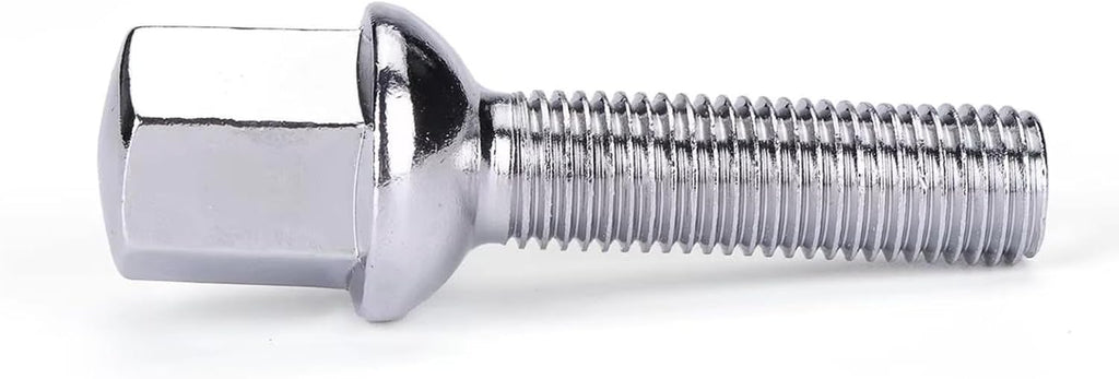 Compatible with Benz for CLK W209 1992-2009 4pcs Wheel Bolts M12x1.5 Car Wheel Lug Bolts Tire Lug Nuts Screw 40mm Length