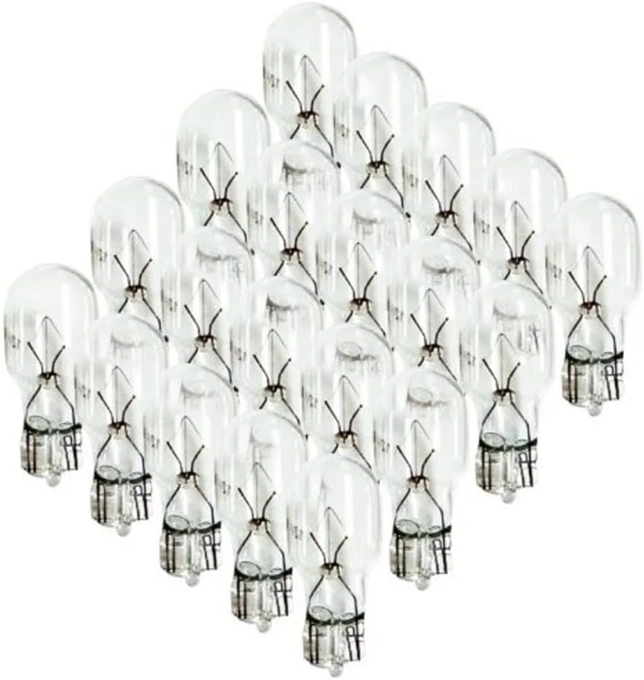 Replacement for 20 Pack 7 WATT 12v LOW VOLTAGE T5 WEDGE BULBS for Malibu Intermatic