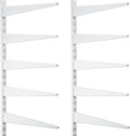 colingmill 2 pcs twin rail upright wall shelving, main product view