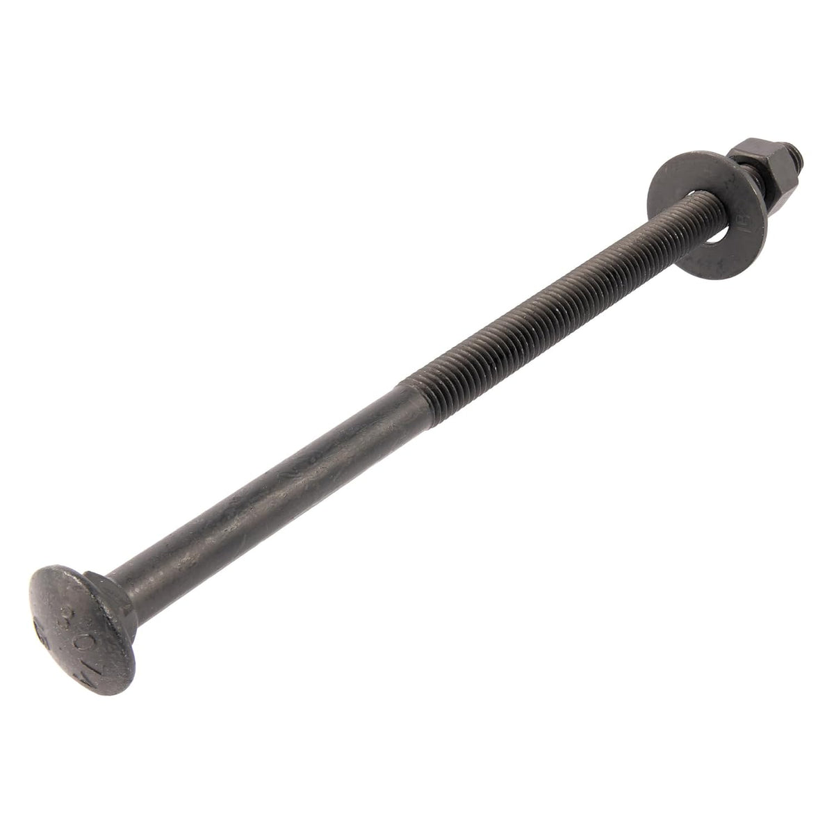 5/8 in. x 10 in. black carriage bolt, main product view