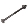 1/2 in. x 10 in. black carriage bolt, main product view